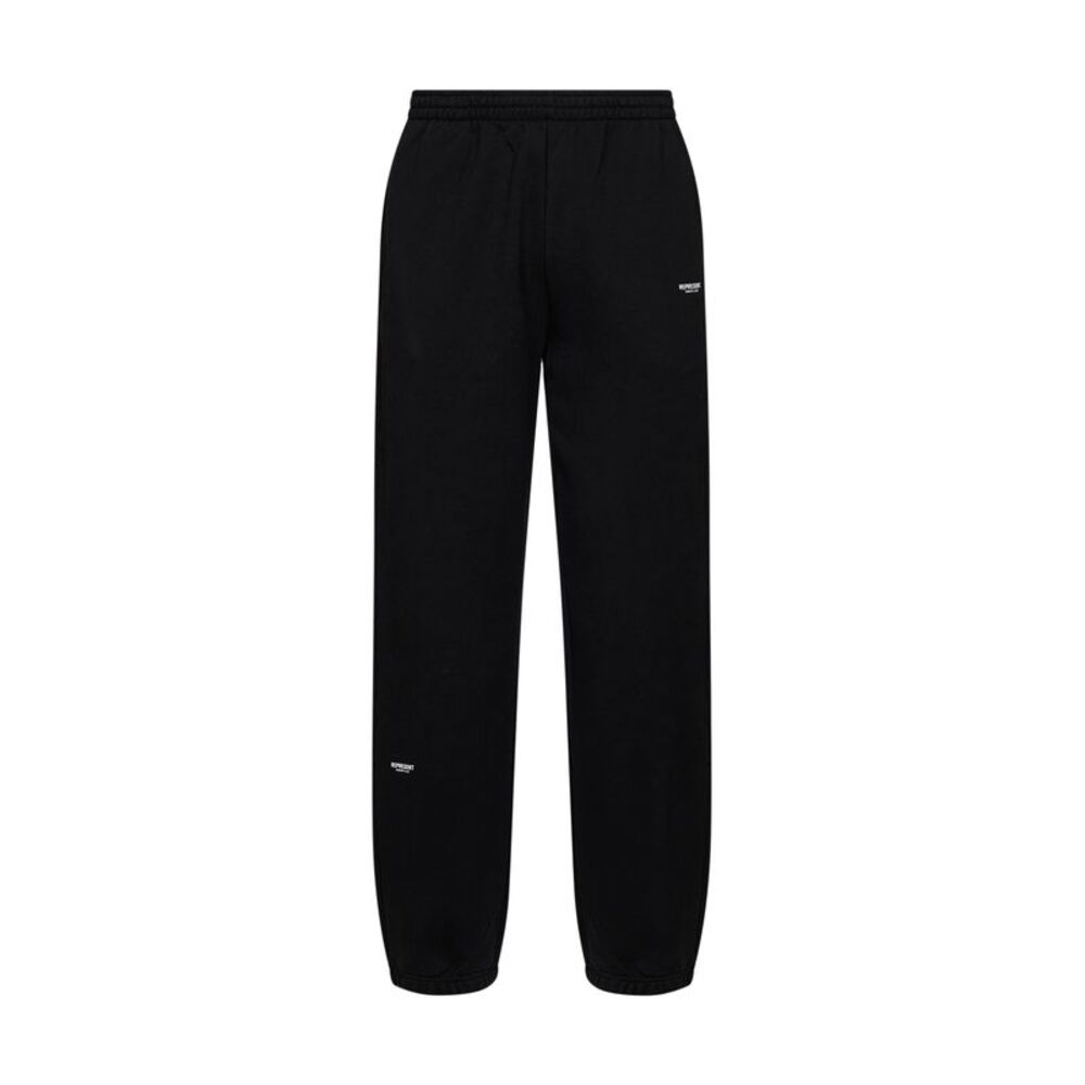 Represent Men Black Cotton Micro Owners Club Sweatpants